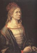 Albrecht Durer Portrait of the Artist Holding an Erynganeum (mk05) oil painting picture wholesale